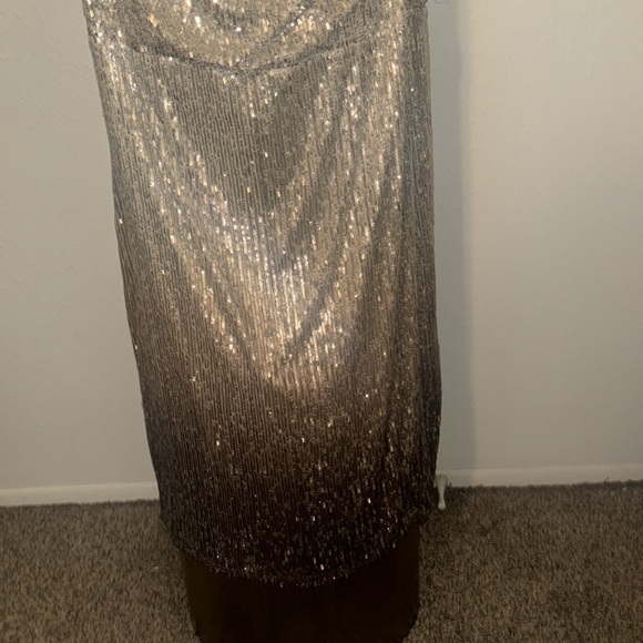 Ava & Viv Sequined Pullover Lined Ombre Dress size 2X - Picture 3 of 10